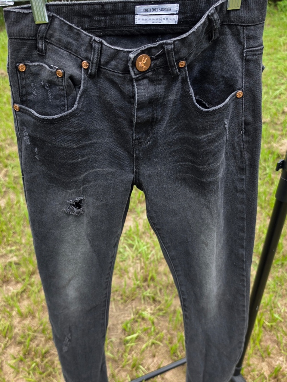 One Teaspoon Women's Black Jeans